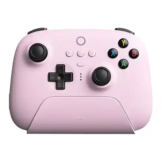 8BitDo Ultimate 2.4G Controller (Hall Effect) with Charging Dock for PC/Android/Raspberry Pi - Pink